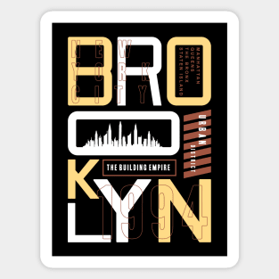 Brooklyn graphic 1994 Sticker